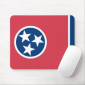 Staatsflagge Tennessee, USA Mousepad (Mit Mouse)