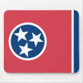 Staatsflagge Tennessee, USA Mousepad (Vorne)