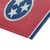 Staatsflagge Tennessee, USA Schneidebrett (Ecke)