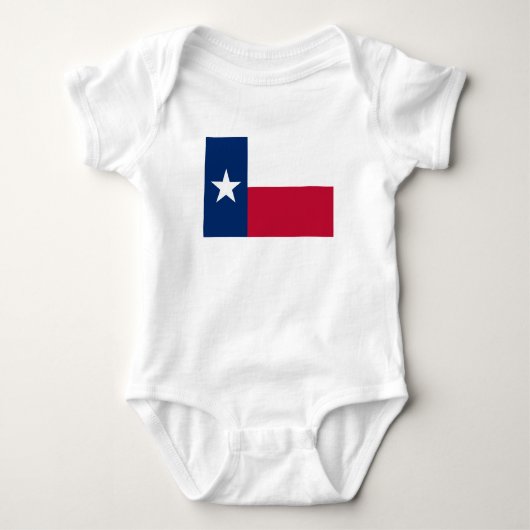 Staatsflagge Texas Baby Strampler (Vorderseite)