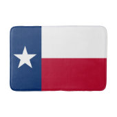 Staatsflagge Texas Badematte (Vorderseite)