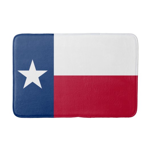 Staatsflagge Texas Badematte (Vorderseite)