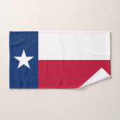 Staatsflagge Texas Badhandtuch Set (Handtuch)