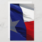 Staatsflagge Texas Briefpapier (Vorne/Hinten)