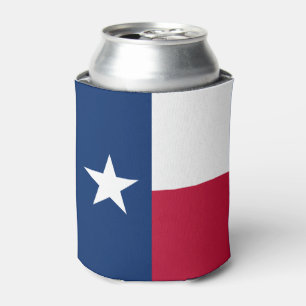 Staatsflagge Texas Dosenkühler