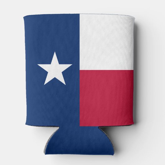 Staatsflagge Texas Dosenkühler (Rückseite)