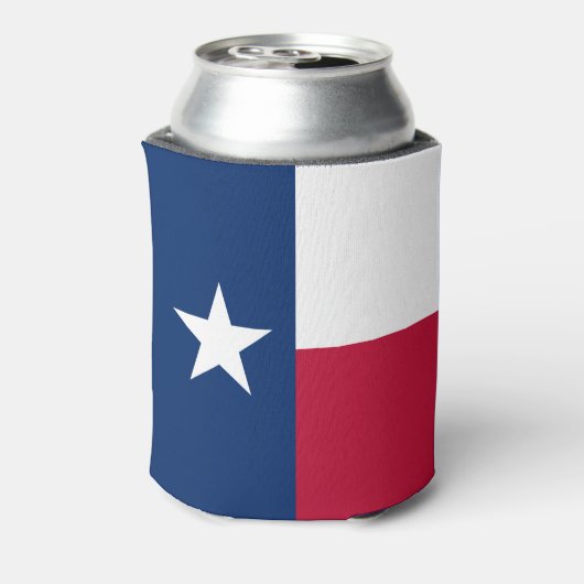 Staatsflagge Texas Dosenkühler (Kanne Rückseite)