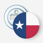 Staatsflagge Texas Flaschenöffner (Vorderseite)