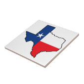 Staatsflagge Texas Fliese (Seite)