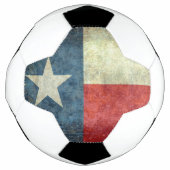 Staatsflagge Texas Fußball (Vorderseite)