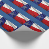 Staatsflagge Texas Geschenkpapier (Ecke)