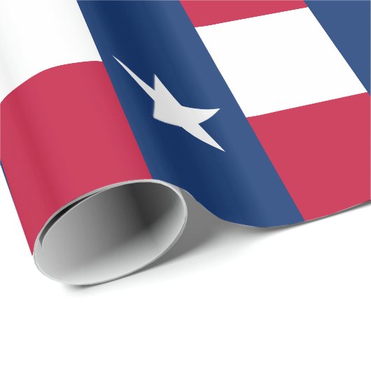 Staatsflagge Texas Geschenkpapier (Rolleneckpunkt)