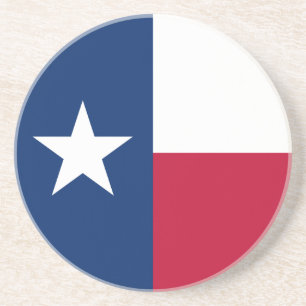 Staatsflagge Texas Getränkeuntersetzer