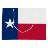 Staatsflagge Texas Große Geschenktüte (Vorderseite)