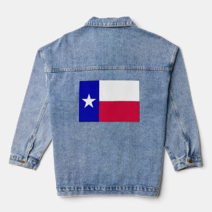 Staatsflagge Texas Jeansjacke