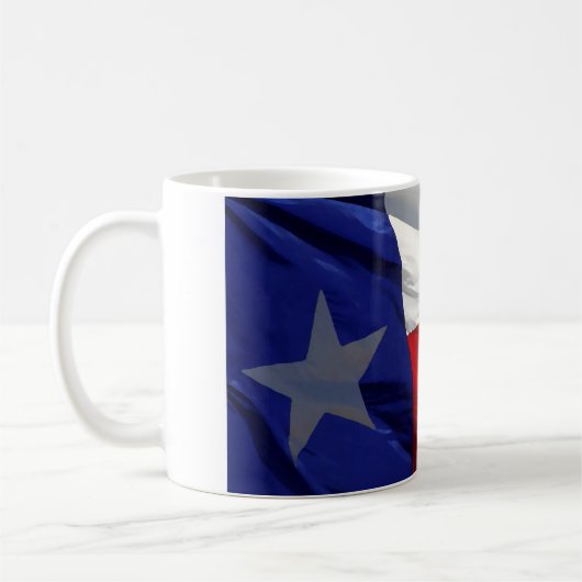 Staatsflagge Texas Kaffeetasse (Links)