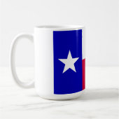 Staatsflagge Texas Kaffeetasse (Links)