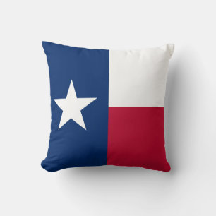 Staatsflagge Texas Kissen