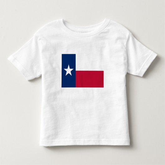 Staatsflagge Texas Kleinkind T-shirt (Vorderseite)
