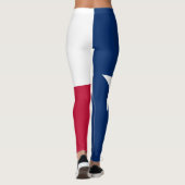 Staatsflagge Texas Leggings (Rückseite)