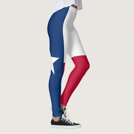 Staatsflagge Texas Leggings (Rechts)