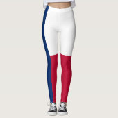 Staatsflagge Texas Leggings (Vorderseite)