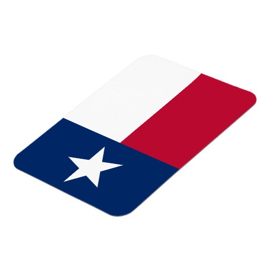 Staatsflagge Texas Magnet (Linke Seite)