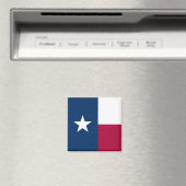 Staatsflagge Texas Magnet (In Situ (Geschirrspüler))