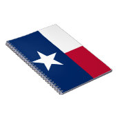 Staatsflagge Texas Notizblock (Rechte Seite)