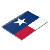 Staatsflagge Texas Notizblock (Linke Seite)