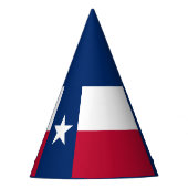 Staatsflagge Texas Partyhütchen (Vorderseite)