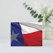 Staatsflagge Texas Postkarte (Stehend Vorderseite)