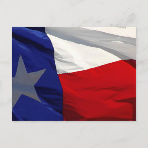 Staatsflagge Texas Postkarte