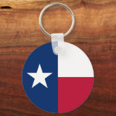 Staatsflagge Texas Schlüsselanhänger (Vorderseite)