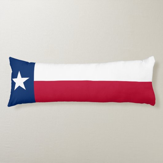 Staatsflagge Texas Seitenschläferkissen (Vorderseite)