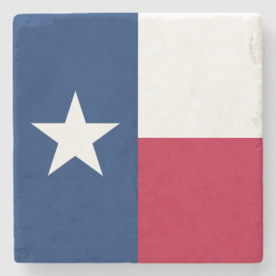 Staatsflagge Texas Steinuntersetzer