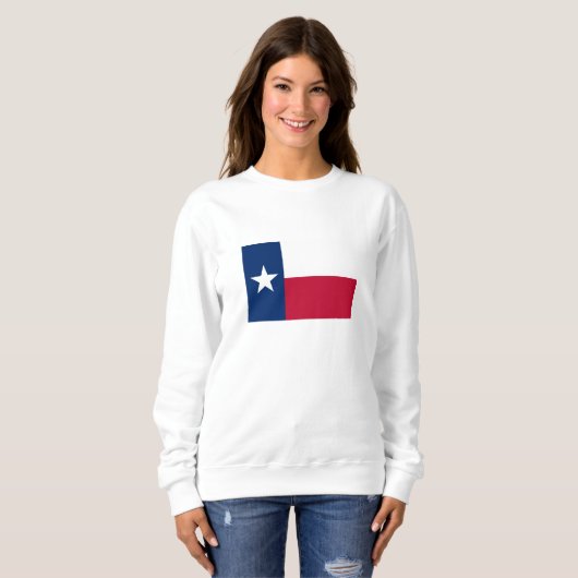 Staatsflagge Texas Sweatshirt (Vorne ganz)