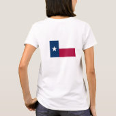 Staatsflagge Texas T-Shirt (Rückseite)