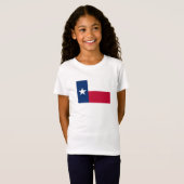 Staatsflagge Texas T-Shirt (Vorne ganz)