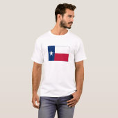 Staatsflagge Texas T-Shirt (Vorne ganz)