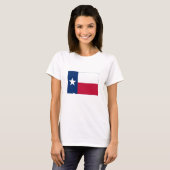Staatsflagge Texas T-Shirt (Vorne ganz)
