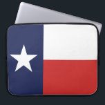 Staatsflagge Texas, USA Laptopschutzhülle<br><div class="desc">Staatsflagge Texas,  USA</div>