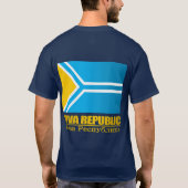 Staatsflagge Tuva (Tyva) T-Shirt (Rückseite)
