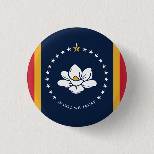 Staatsflagge USA Button (Vorderseite)