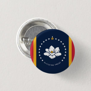 Staatsflagge USA Button