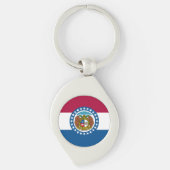 Staatsflagge USA Schlüsselanhänger (Vorderseite)