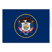 Staatsflagge Utah (Vorderseite (Horizontal))
