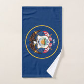 Staatsflagge Utah Badhandtuch Set (Handtuch)