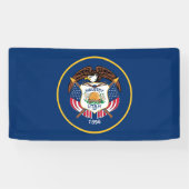 Staatsflagge Utah Banner (Horizontal)