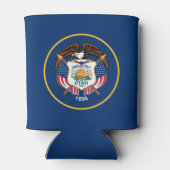 Staatsflagge Utah Dosenkühler (Rückseite)